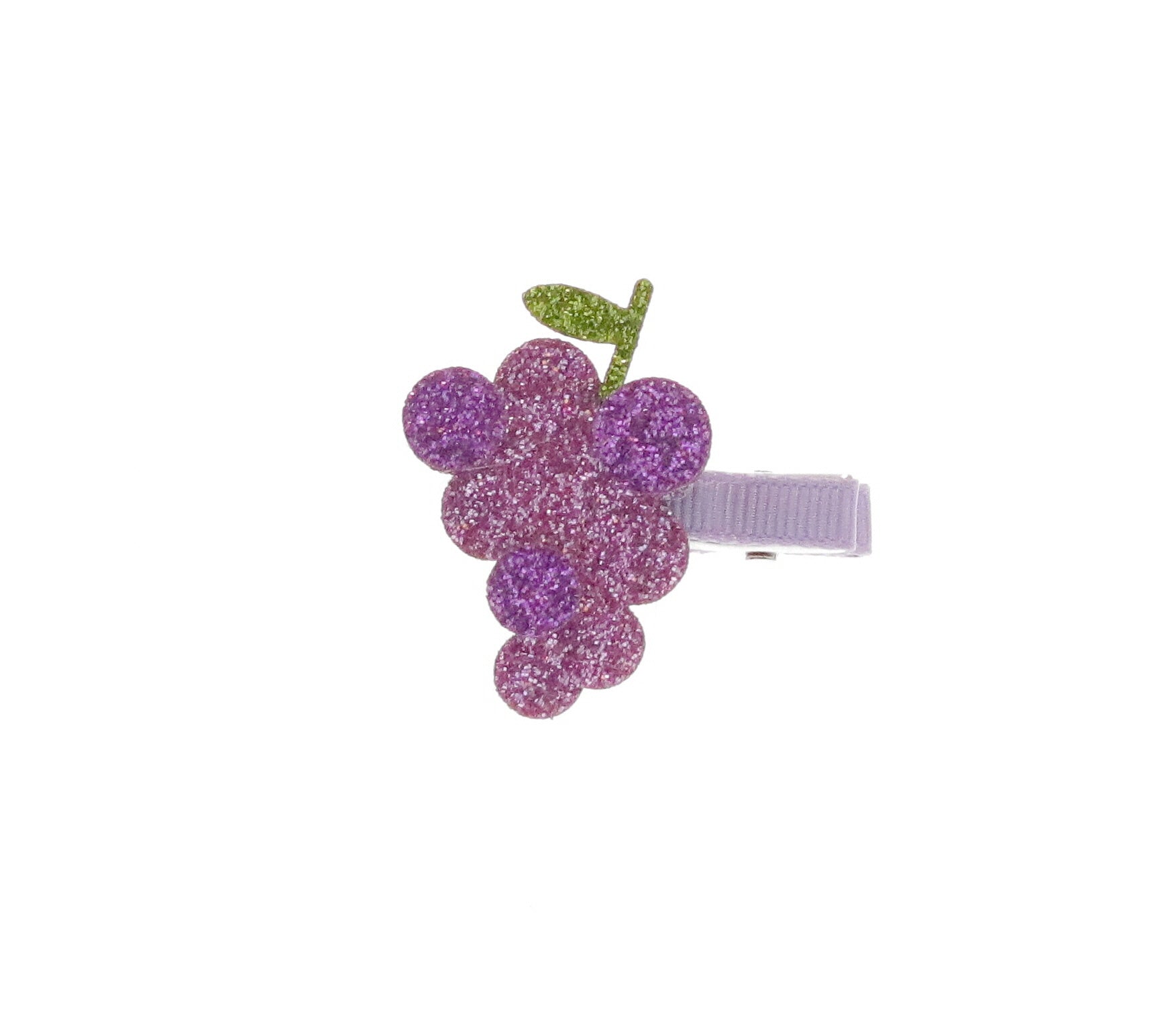 Glitter Grape Hair Clip - Doe a Dear 