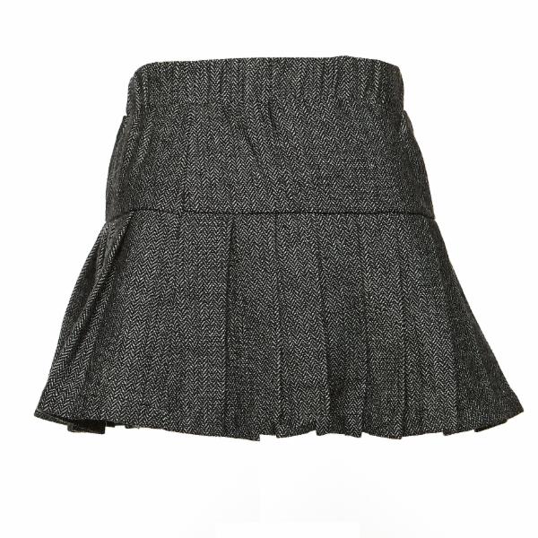 Tweed A-Line Pleat Skirt - doe a dear