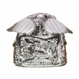 Angel Wing Sequin Mini Backpack
