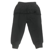 Black Joggers with White Stripe - doe a dear