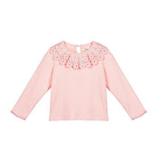 Floral Lace Collar Top - doe a dear