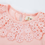 Floral Lace Collar Top - doe a dear