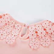 Floral Lace Collar Top - doe a dear