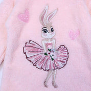 Pink Miss Bunny Sweatshirt - doe a dear