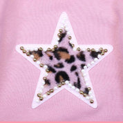 Fuzzy Leopard Mix Sweatshirt - doe a dear