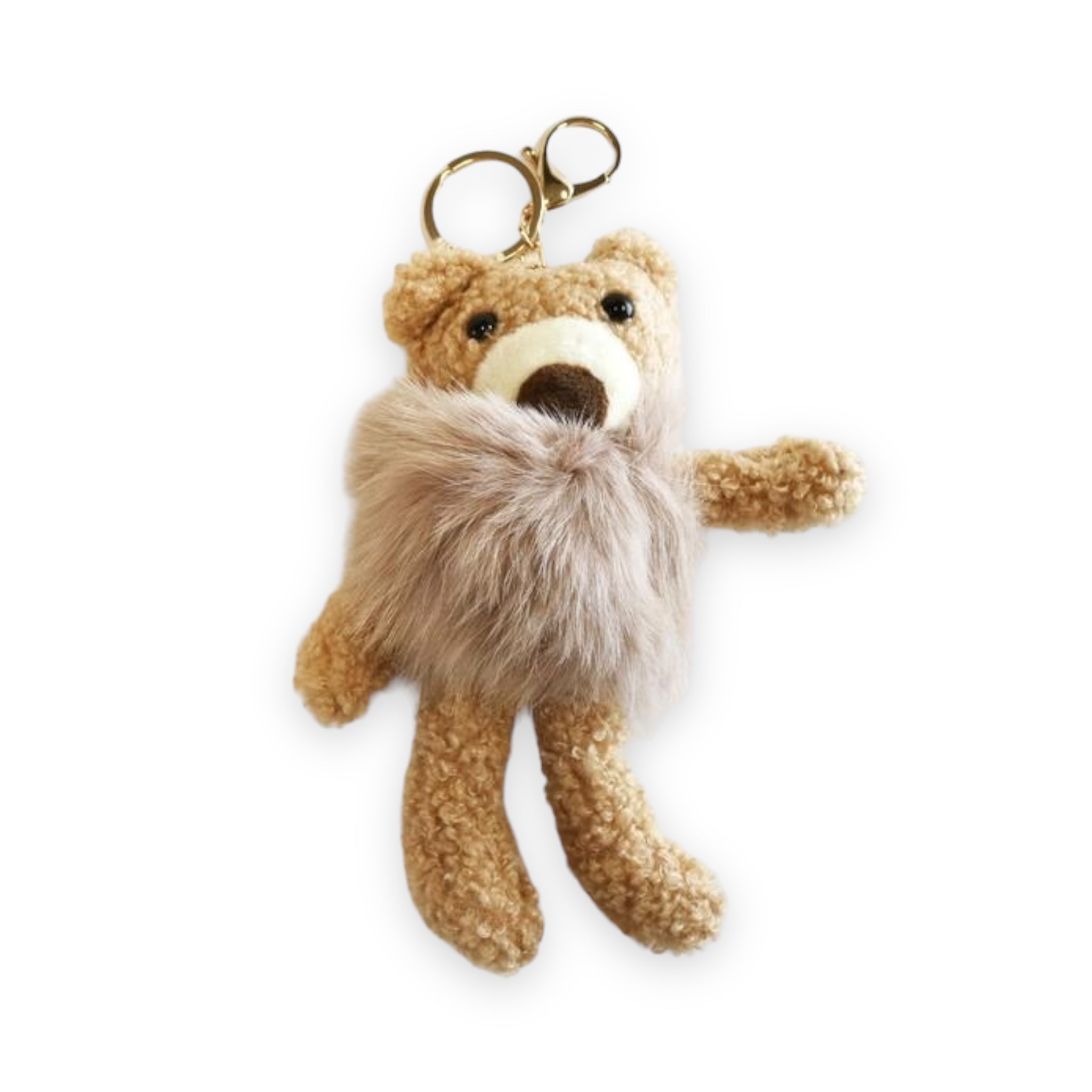 Wedding Bear Keychain - doe a dear