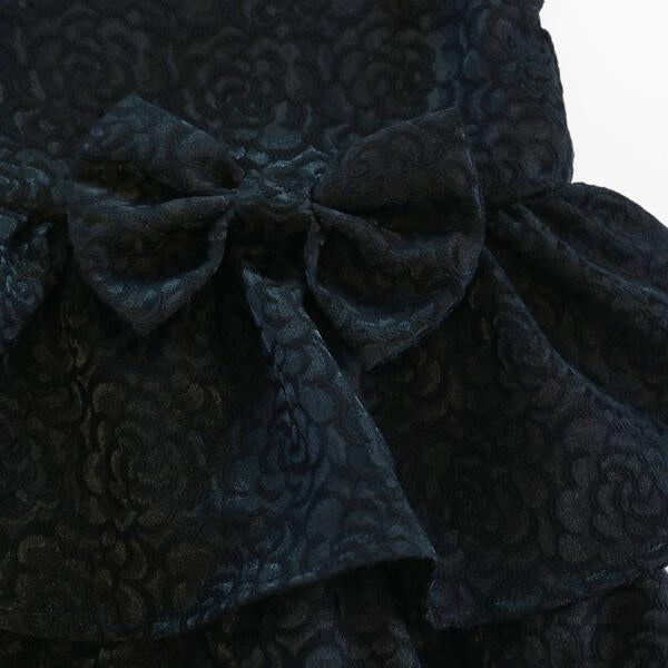 Jewel Floral Dress - Black