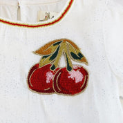 Cherry Embroidery Top - doe a dear