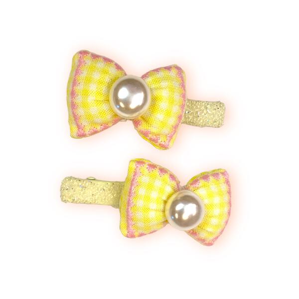 BOW Hair Clips (2 as 1 SET)