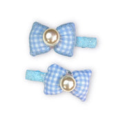 BOW Hair Clips (2 as 1 SET) - doe a dear