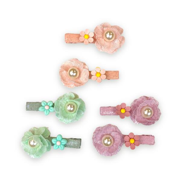 Flowers Hair Clips (SET) - doe a dear