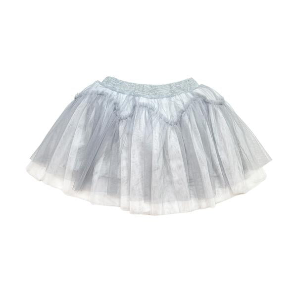 Grey Bowtie Tutu Skirt