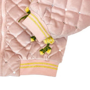 Floral Embroidered Quilted Jacket