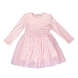 Pearl Detail Mesh Dress