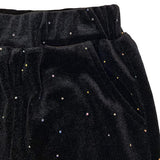 Sparkle Velvet Black Pants