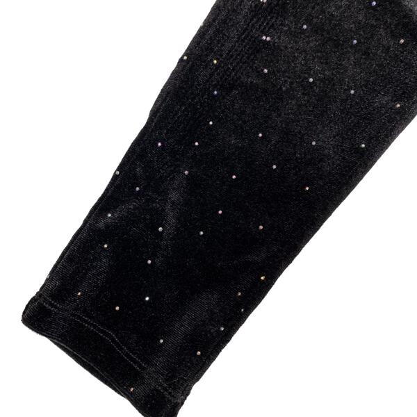 Sparkle Velvet Black Pants