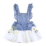 Floral Denim Dress