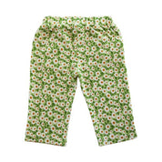 Green Floral 3/4 Leggings - doe a dear