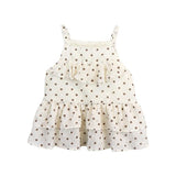 Ruffle Trim Floral Vest