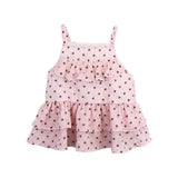 Ruffle Trim Floral Vest