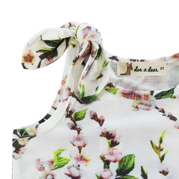 Knot Shoulder Floral Vest - doe a dear