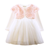 2-In-1 Fur Cape Dress