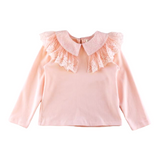 Lace Collar Top