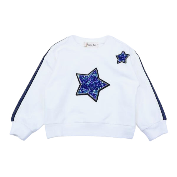 Sequin Star Sweatshirt - doe a dear