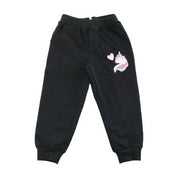 Sequin Unicorn Patch Pants - Black - doe a dear