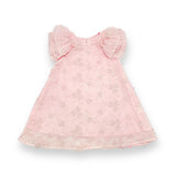 Puff Slvs Butterfly Cotton Dress