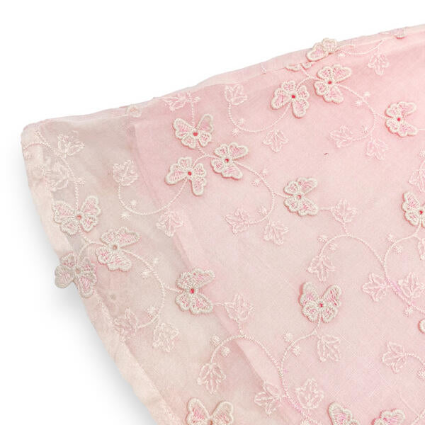 Puff Slvs Butterfly Cotton Dress - pink - doe a dear