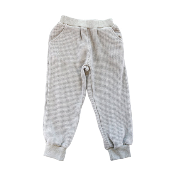 Textured Teddy Loungewear Set - Grey - doe a dear