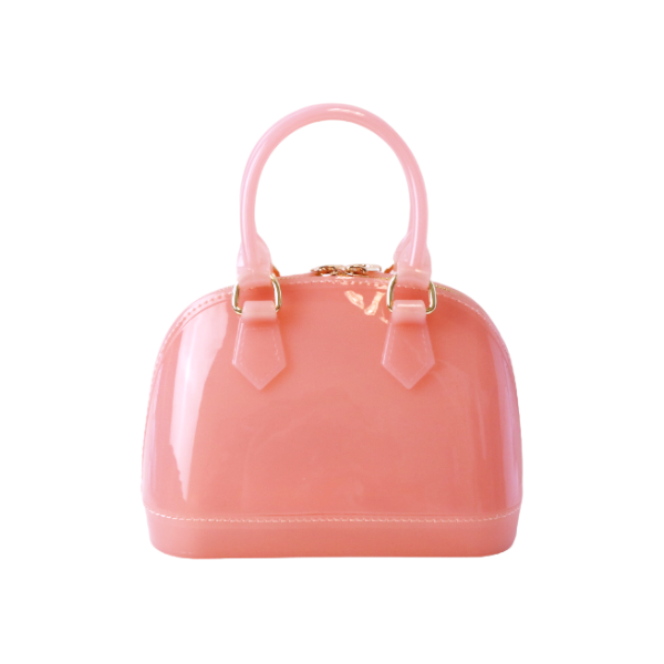 Floral Jelly Bowling Bag - Pink - doe a dear