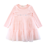 Rhinestone Heart Tiered Dress