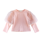 Dot Mesh Slv Top