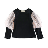 Dot Mesh Slv Top
