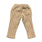 Elastic Checked Pant w/ Knee Patch - doe a dear