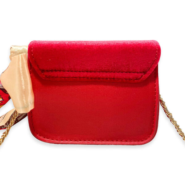 Jewel Glitter Mini Purse - red - doe a dear