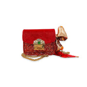 Jewel Glitter Mini Purse - red - doe a dear