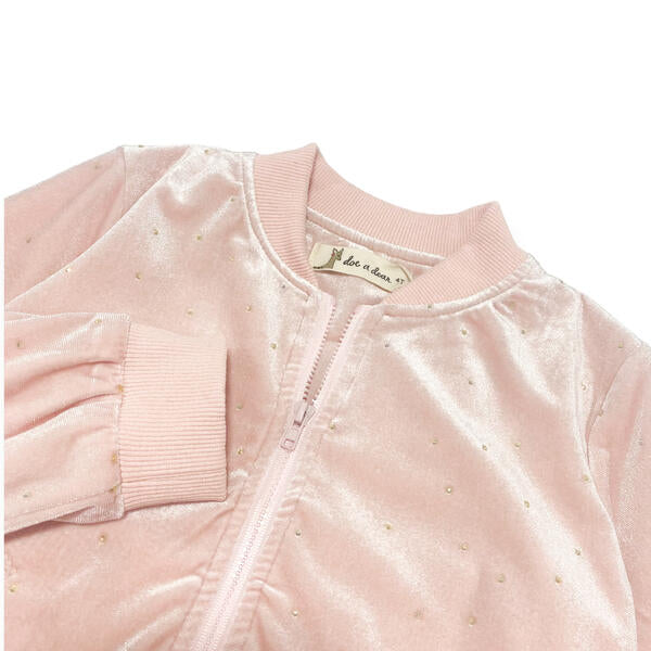 Sparkle Velvet Pink Jacket