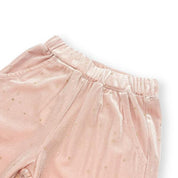 Sparkle Velvet Pink Pants - doe a dear