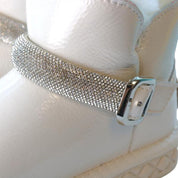 Bling Bling Strap Boot Ivory