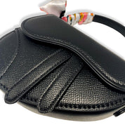 Black Saddle Purse - doe a dear