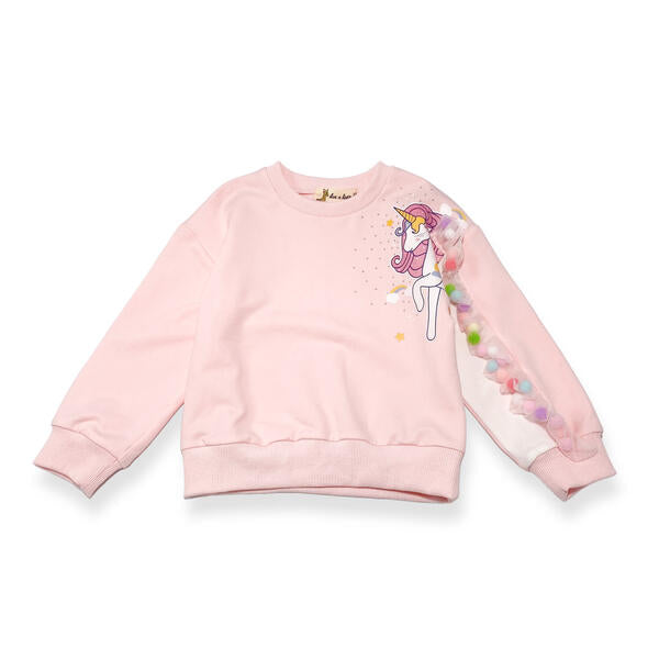 Pom Pom Unicorn Sweatshirt - doe a dear