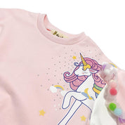 Pom Pom Unicorn Sweatshirt - doe a dear