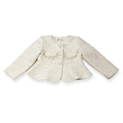 The Gracie Jacket - Ivory - doe a dear