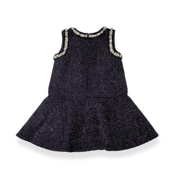 The Aria Dress - Navy Blue - doe a dear