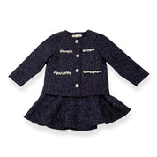 The Aria Jacket - Navy Blue - doe a dear