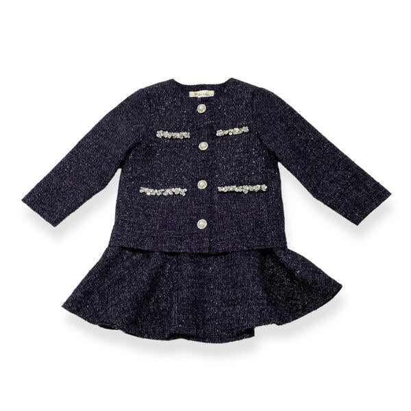 The Aria Jacket - Navy Blue - doe a dear