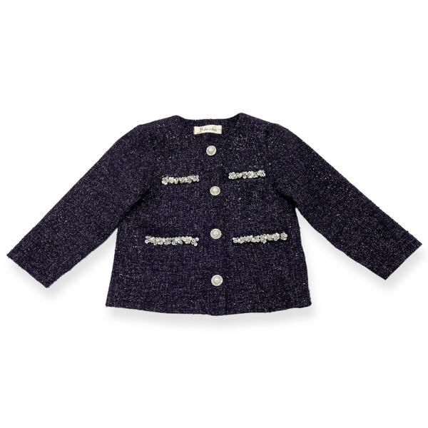 The Aria Jacket - Navy Blue - doe a dear